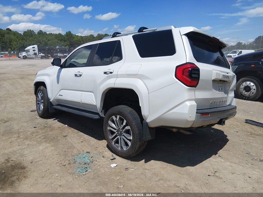2025 Toyota 4runner VIN JTEVA5BR2S5023194 IAAI salvage auction — RIGHT FRONT, Salvage (Virginia), sold $38,200 on 2026-07-15 (photo 3)