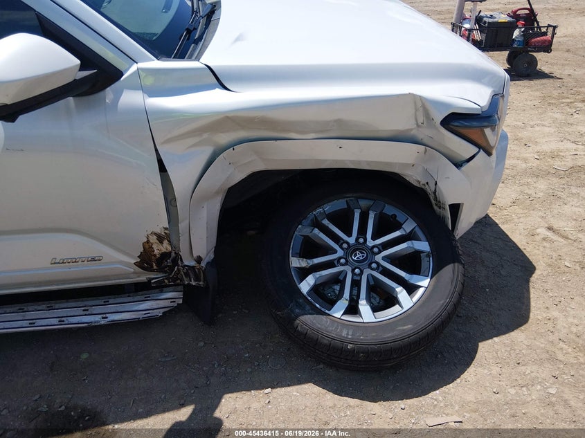 2025 Toyota 4runner VIN JTEVA5BR2S5023194 IAAI salvage auction — RIGHT FRONT, Salvage (Virginia), sold $38,200 on 2026-07-15 (photo 6)