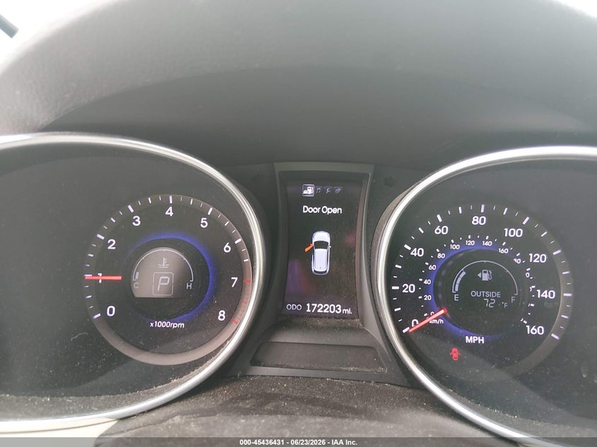 2013 Hyundai Santa fe VIN 5XYZU3LA6DG026622 IAAI salvage auction — UNKNOWN, Salvage - 75% Or Less (Maryland), sold $975 on 2026-07-09 (photo 7)