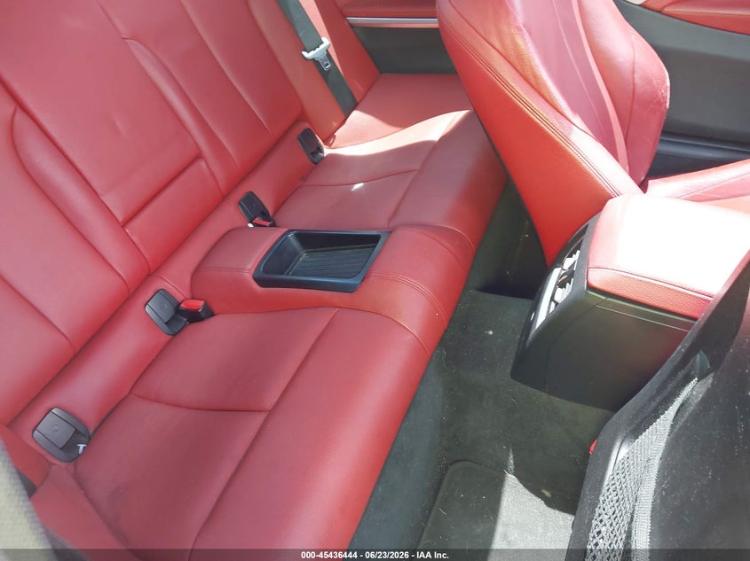 2014 BMW 4er VIN WBA3R1C58EK191966 IAAI salvage auction — REAR END, Salvage Title, sold $3,300 on 2026-08-03 (photo 8)