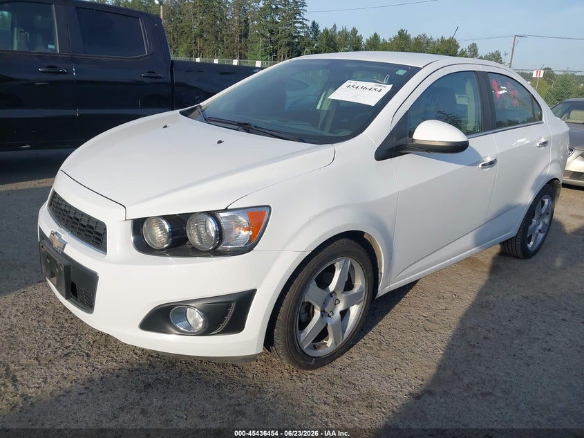 2016 Chevrolet SONIC VIN 1G1JE5SB0G4142491 IAAI salvage auction — REAR END, Bill Of Sale (Washington), sold $1,800 on 2026-07-05 (photo 2)