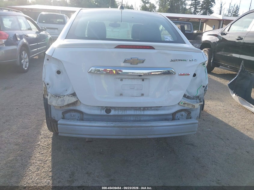 2016 Chevrolet SONIC VIN 1G1JE5SB0G4142491 IAAI salvage auction — REAR END, Bill Of Sale (Washington), sold $1,800 on 2026-07-05 (photo 6)