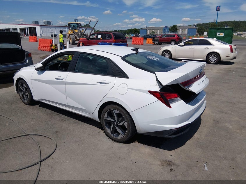2023 Hyundai Elantra VIN 5NPLS4AG8PH108812 IAAI salvage auction — REAR END, Salvage (Missouri), sold $6,300 on 2026-07-25 (photo 3)