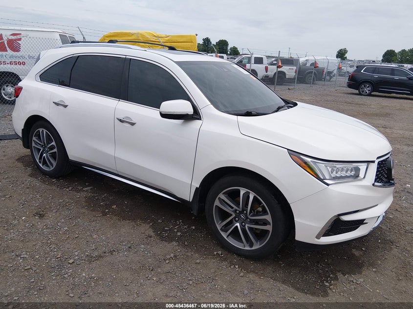 2017 Acura Mdx VIN 5FRYD4H85HB035444 IAAI salvage auction — WATER/FLOOD, Salvage Title, sold $4,200 on 2026-07-18 (photo 1)
