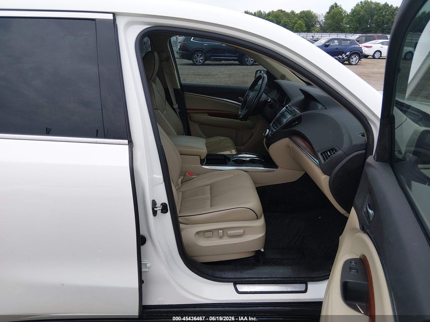 2017 Acura Mdx VIN 5FRYD4H85HB035444 IAAI salvage auction — WATER/FLOOD, Salvage Title, sold $4,200 on 2026-07-18 (photo 5)