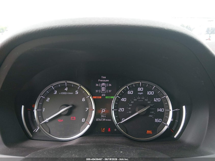 2017 Acura Mdx VIN 5FRYD4H85HB035444 IAAI salvage auction — WATER/FLOOD, Salvage Title, sold $4,200 on 2026-07-18 (photo 7)