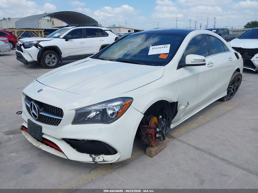 2018 Mercedes-benz VIN WDDSJ4EB8JN583967 IAAI salvage auction — LEFT & RIGHT, Salvage Title, sold $2,375 on 2026-08-31 (photo 2)