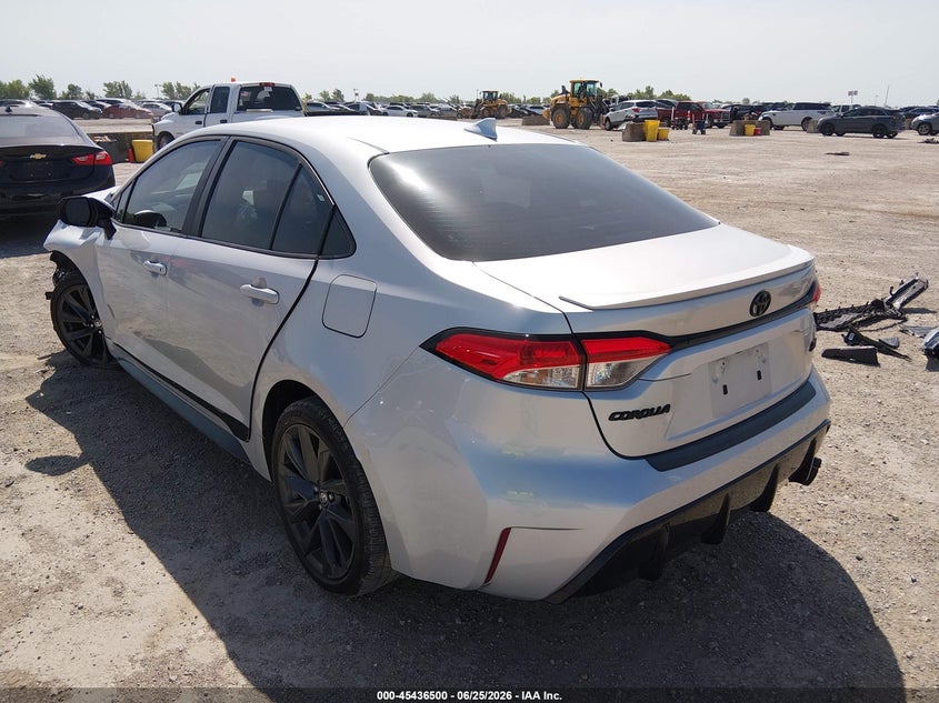 2024 Toyota Corolla VIN 5YFS4MCE3RP195462 IAAI salvage auction — FRONT END, Salvage (Texas), sold $2,150 on 2026-07-29 (photo 3)