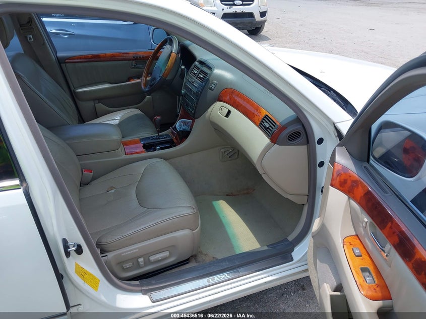 2003 Lexus Ls 430 VIN JTHBN30FX30115580 IAAI salvage auction — FRONT END, Original (Texas), sold $75 on 2026-07-28 (photo 5)