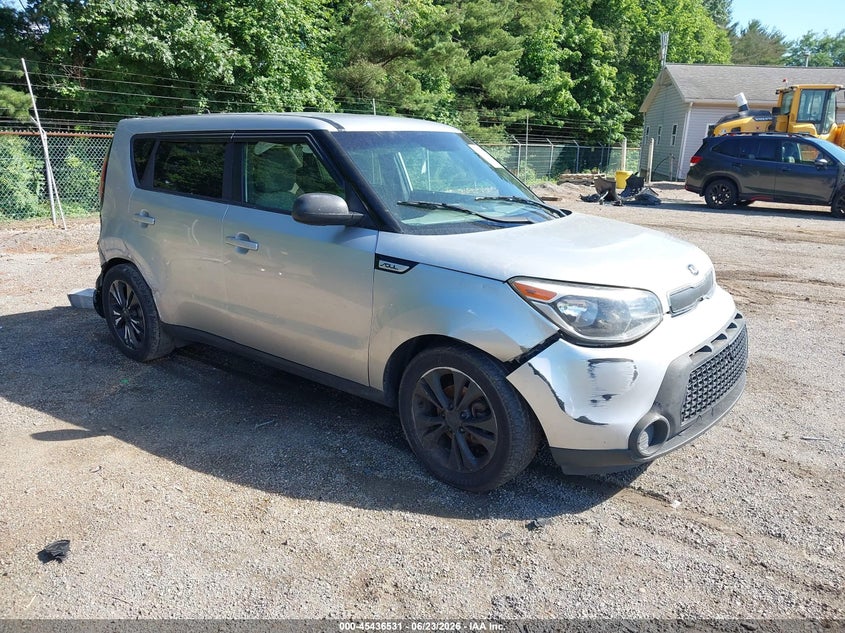 2015 Kia Soul VIN KNDJP3A54F7790947 IAAI salvage auction — FRONT & REAR, Salvage (Ohio), sold $400 on 2026-07-20 (photo 1)