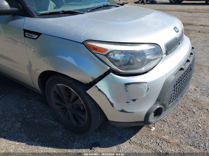 2015 Kia Soul VIN KNDJP3A54F7790947 IAAI salvage auction — FRONT & REAR, Salvage (Ohio), sold $400 on 2026-07-20 (photo 6)
