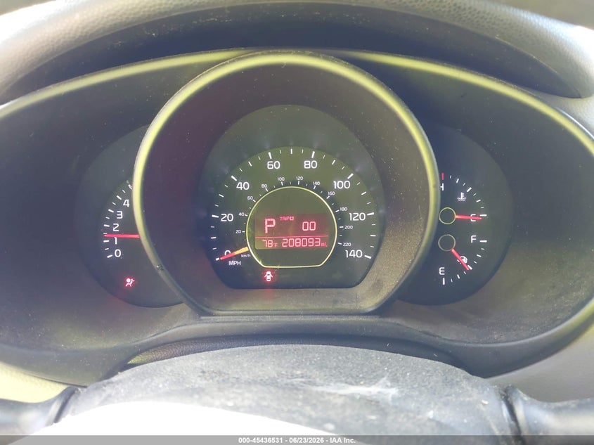 2015 Kia Soul VIN KNDJP3A54F7790947 IAAI salvage auction — FRONT & REAR, Salvage (Ohio), sold $400 on 2026-07-20 (photo 7)