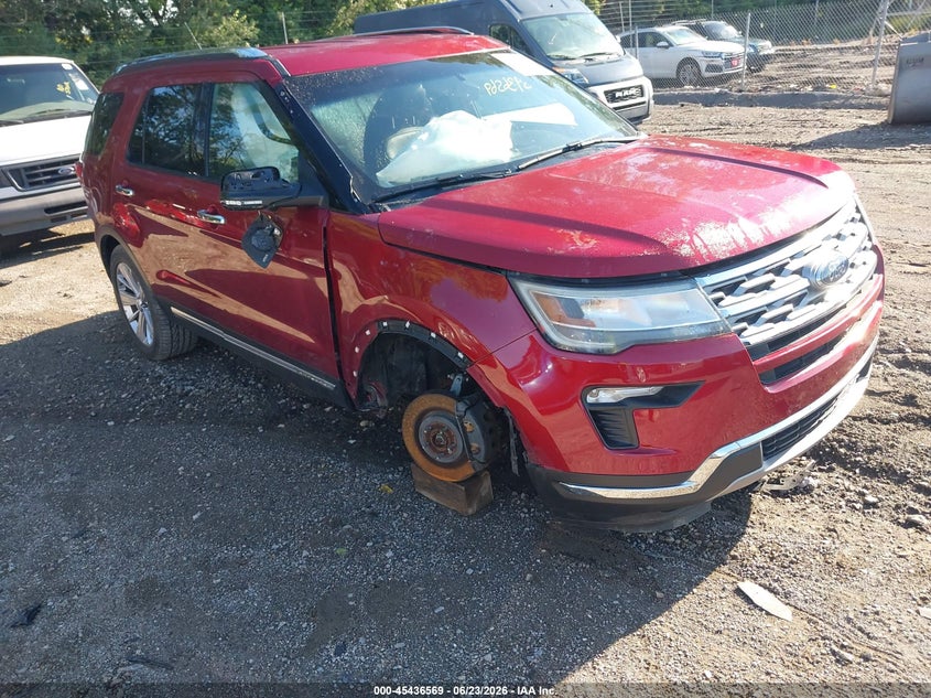 2019 Ford Explorer VIN 1FM5K8F87KGB47997 IAAI salvage auction — RIGHT SIDE, Salvage (Indiana), sold $2,350 on 2026-07-20 (photo 1)