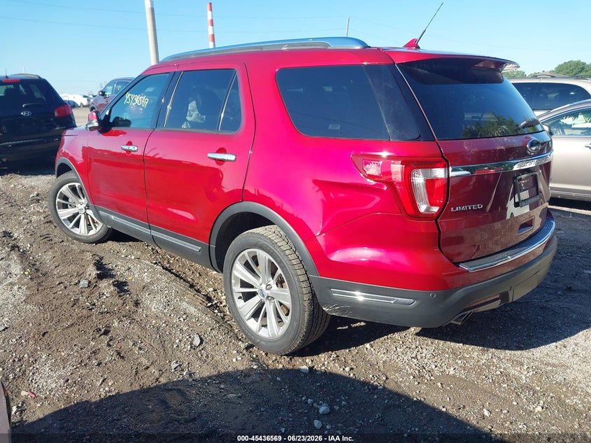 2019 Ford Explorer VIN 1FM5K8F87KGB47997 IAAI salvage auction — RIGHT SIDE, Salvage (Indiana), sold $2,350 on 2026-07-20 (photo 3)