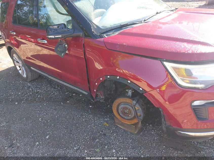 2019 Ford Explorer VIN 1FM5K8F87KGB47997 IAAI salvage auction — RIGHT SIDE, Salvage (Indiana), sold $2,350 on 2026-07-20 (photo 6)