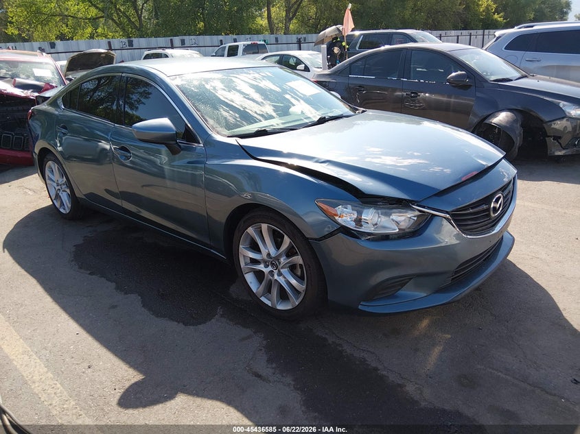 2016 Mazda 6 VIN JM1GJ1V50G1429679 IAAI salvage auction — REAR END, Salvage (Utah), sold $2,200 on 2026-07-30 (photo 1)