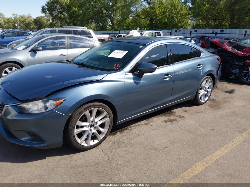 2016 Mazda 6 VIN JM1GJ1V50G1429679 IAAI salvage auction — REAR END, Salvage (Utah), sold $2,200 on 2026-07-30 (photo 2)