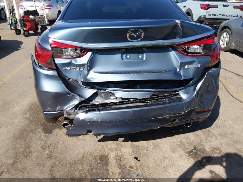 2016 Mazda 6 VIN JM1GJ1V50G1429679 IAAI salvage auction — REAR END, Salvage (Utah), sold $2,200 on 2026-07-30 (photo 6)