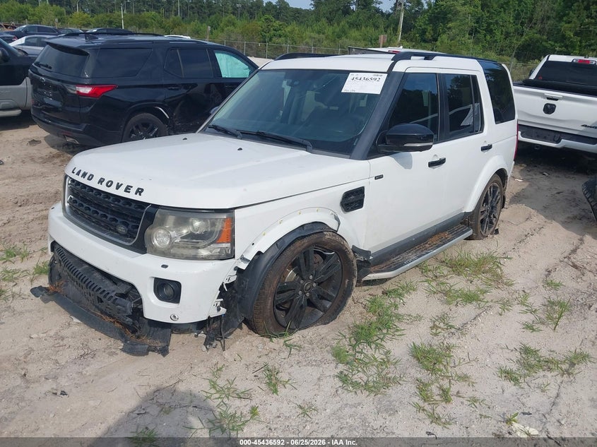 2016 Land rover Lr4 VIN SALAG2V64GA810642 IAAI salvage auction — FRONT END, Salvage (Idaho), sold $1,900 on 2026-07-14 (photo 2)