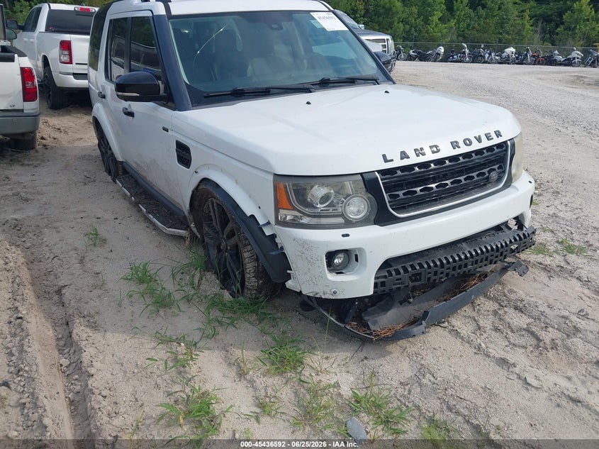 2016 Land rover Lr4 VIN SALAG2V64GA810642 IAAI salvage auction — FRONT END, Salvage (Idaho), sold $1,900 on 2026-07-14 (photo 6)