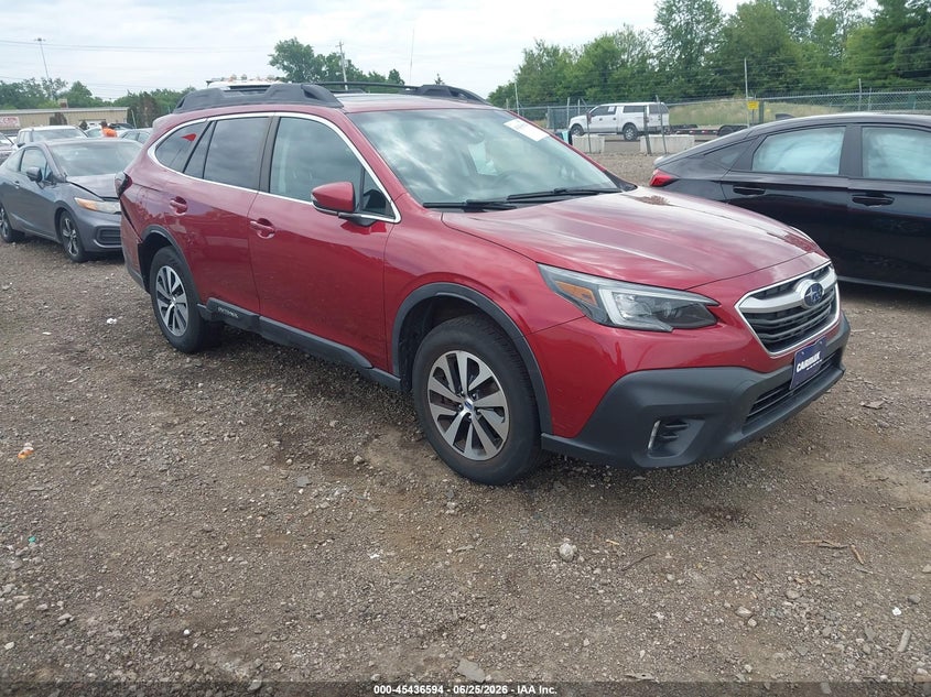 2020 Subaru Outback VIN 4S4BTAEC1L3270457 — IAAI salvage auction photo