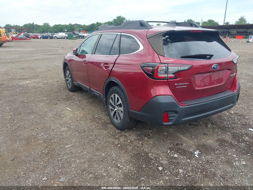2020 Subaru Outback VIN 4S4BTAEC1L3270457 IAAI salvage auction — RIGHT REAR, Salvage Title, sold $7,200 on 2026-07-29 (photo 3)