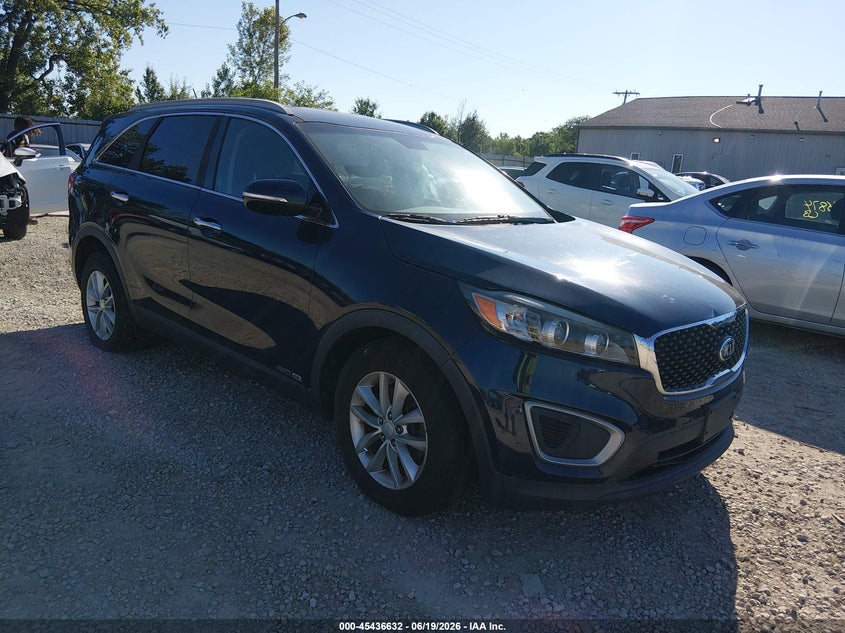 2016 Kia Sorento VIN 5XYPGDA56GG161095 IAAI salvage auction — NORMAL WEAR, Original (Ohio), sold $1,525 on 2026-07-22 (photo 1)
