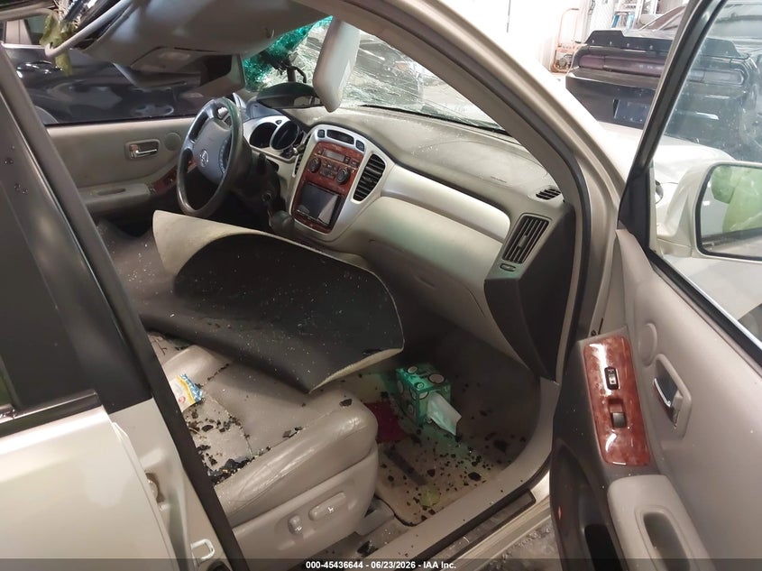 2007 Toyota Highlander VIN JTEEP21A870230010 IAAI salvage auction — ROOF, Mv-907A (New York), sold $25 on 2026-07-07 (photo 5)