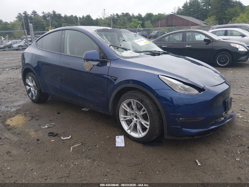 2024 Tesla Model y VIN 7SAYGAEE0RF989069 — IAAI salvage auction photo