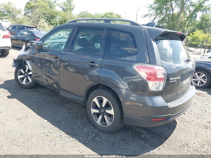 2018 Subaru Forester VIN JF2SJAEC9JH580402 IAAI salvage auction — FRONT END, Salvage (New Jersey), sold $225 on 2026-07-29 (photo 3)