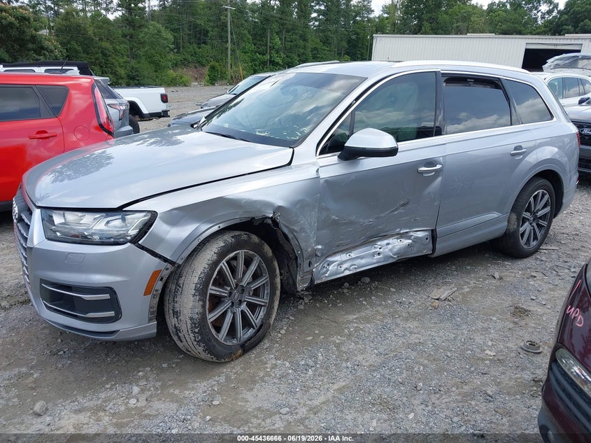 2017 Audi Q7 VIN WA1LHAF70HD045339 IAAI salvage auction — LEFT SIDE, Salvage (Georgia), sold $4,650 on 2026-07-19 (photo 2)