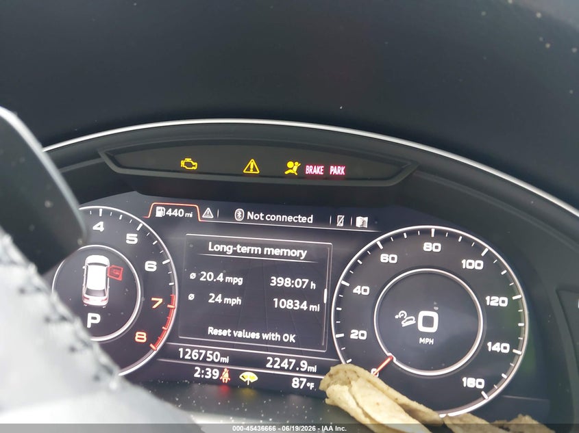 2017 Audi Q7 VIN WA1LHAF70HD045339 IAAI salvage auction — LEFT SIDE, Salvage (Georgia), sold $4,650 on 2026-07-19 (photo 7)