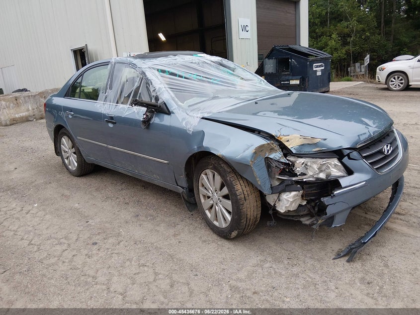 2009 Hyundai Sonata VIN 5NPEU46C19H566106 IAAI salvage auction — FRONT END, Salvage (Vermont), sold $625 on 2026-07-15 (photo 1)