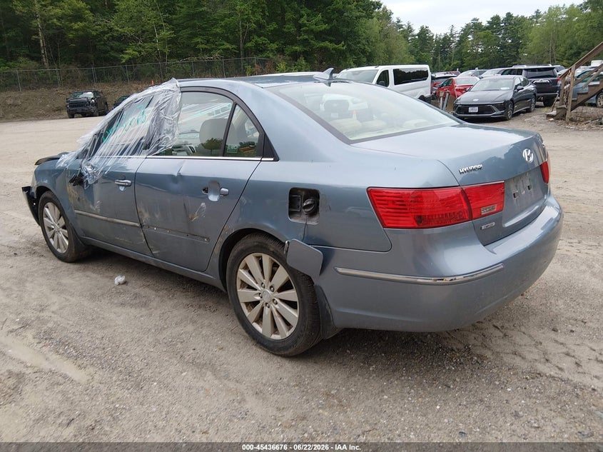 2009 Hyundai Sonata VIN 5NPEU46C19H566106 IAAI salvage auction — FRONT END, Salvage (Vermont), sold $625 on 2026-07-15 (photo 3)