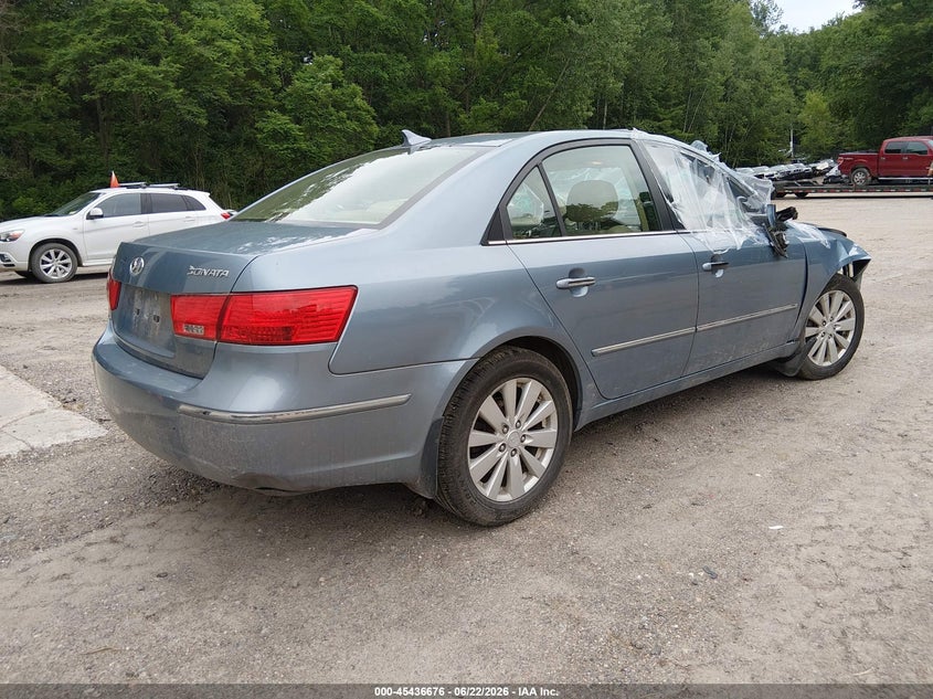 2009 Hyundai Sonata VIN 5NPEU46C19H566106 IAAI salvage auction — FRONT END, Salvage (Vermont), sold $625 on 2026-07-15 (photo 4)