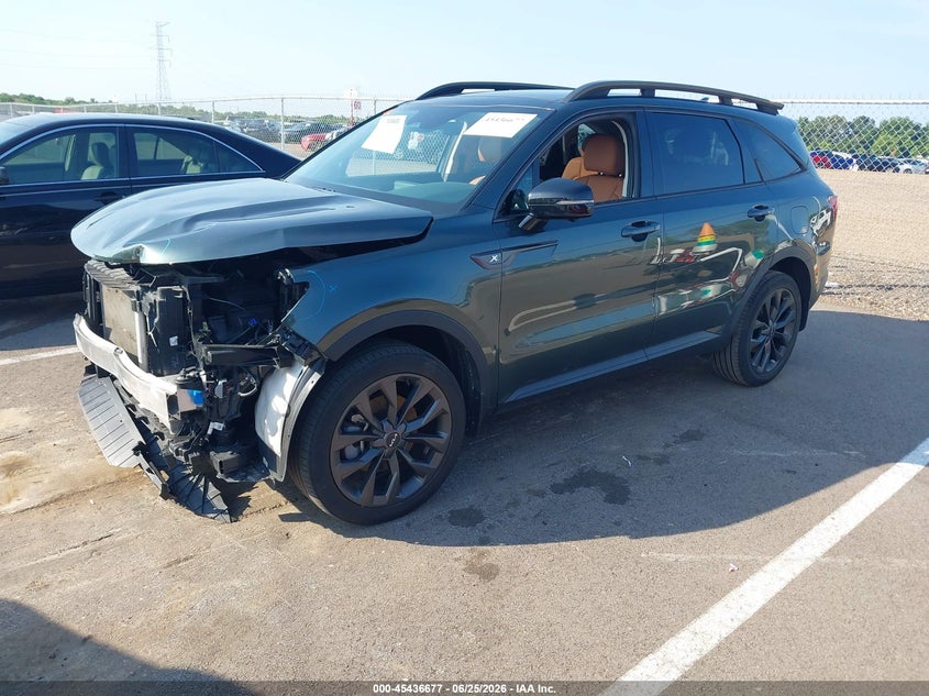 2023 Kia Sorento VIN 5XYRKDLF9PG237082 IAAI salvage auction — FRONT END, Salvage Title, sold $10,100 on 2026-07-28 (photo 2)