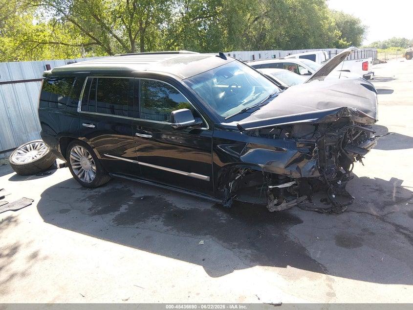 2016 Cadillac Escalade VIN 1GYS4DKJ5GR284204 IAAI salvage auction — FRONT END, Salvage (Utah), sold $4,600 on 2026-07-09 (photo 1)