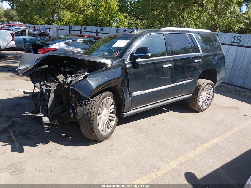 2016 Cadillac Escalade VIN 1GYS4DKJ5GR284204 IAAI salvage auction — FRONT END, Salvage (Utah), sold $4,600 on 2026-07-09 (photo 2)