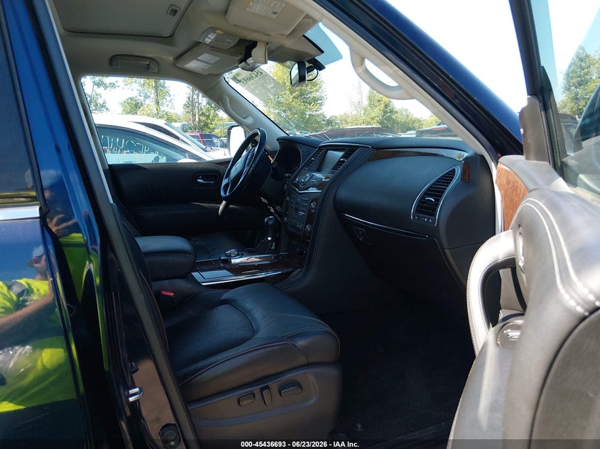 2019 Nissan Armada VIN JN8AY2NC3K9585199 IAAI salvage auction — HAIL, Salvage (Ohio), sold $8,300 on 2026-07-09 (photo 5)