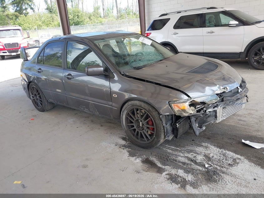 2006 Mitsubishi Lancer evolution VIN JA3AH86C76U047488 — IAAI salvage auction photo