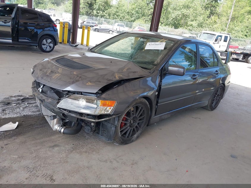 2006 Mitsubishi Lancer evolution VIN JA3AH86C76U047488 IAAI salvage auction — FRONT END, Bill Of Sale (Washington), sold $16,400 on 2026-08-19 (photo 2)
