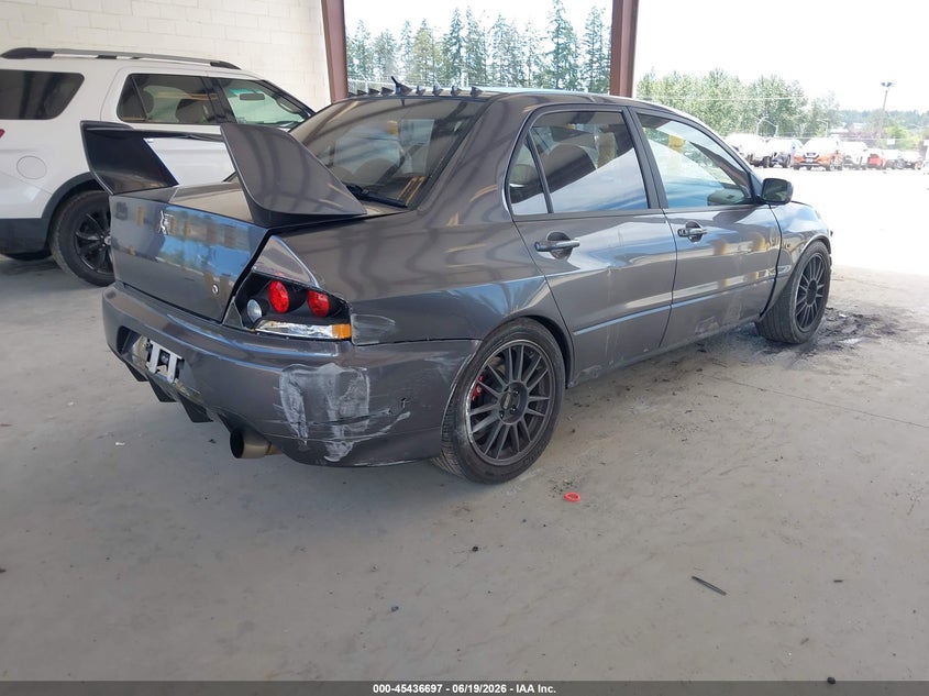2006 Mitsubishi Lancer evolution VIN JA3AH86C76U047488 IAAI salvage auction — FRONT END, Bill Of Sale (Washington), sold $16,400 on 2026-08-19 (photo 4)