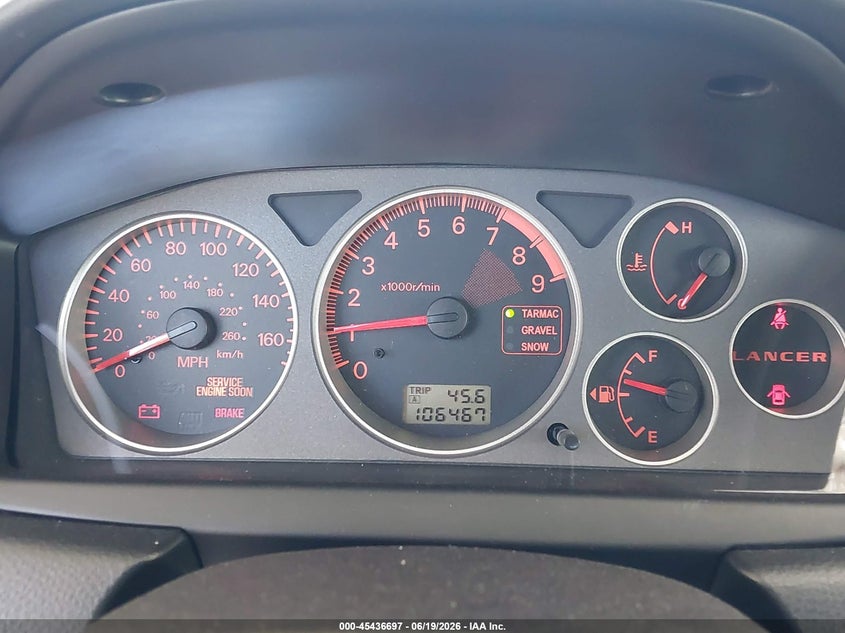 2006 Mitsubishi Lancer evolution VIN JA3AH86C76U047488 IAAI salvage auction — FRONT END, Bill Of Sale (Washington), sold $16,400 on 2026-08-19 (photo 7)