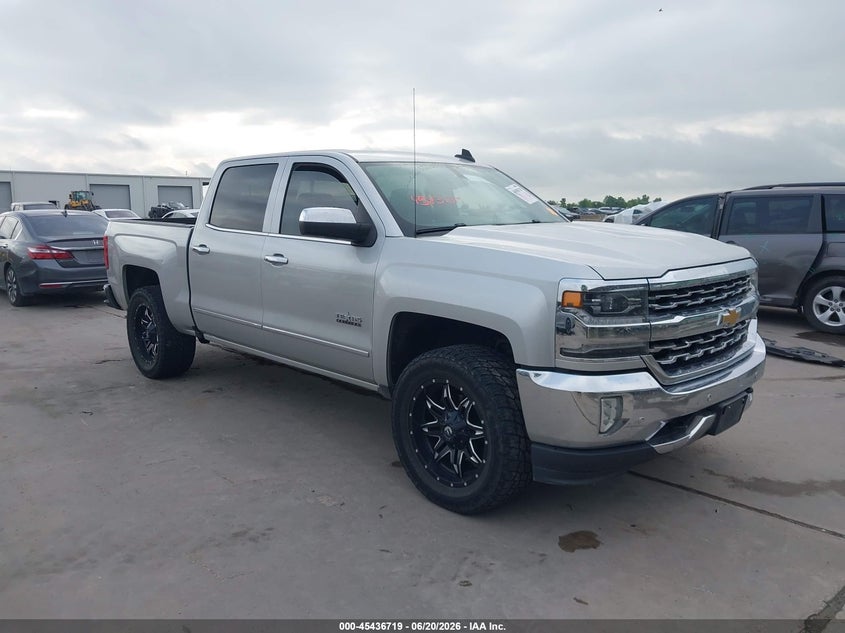 2017 Chevrolet Silverado VIN 3GCPCSEC1HG378422 IAAI salvage auction — HAIL, Original (Texas), sold $8,600 on 2026-07-29 (photo 1)