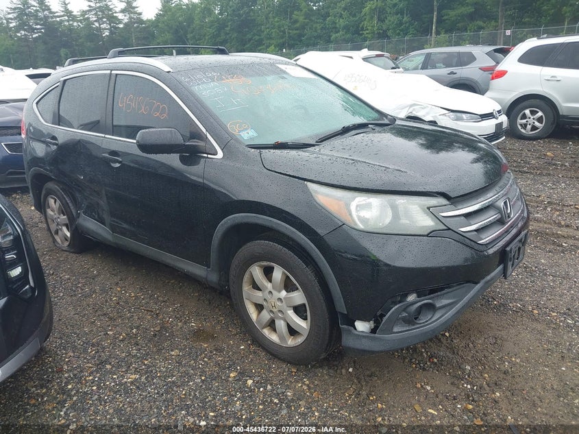 2012 Honda Cr-v VIN JHLRM4H74CC003087 IAAI salvage auction — RIGHT SIDE, Salvage Title, sold $1,550 on 2026-10-09 (photo 1)