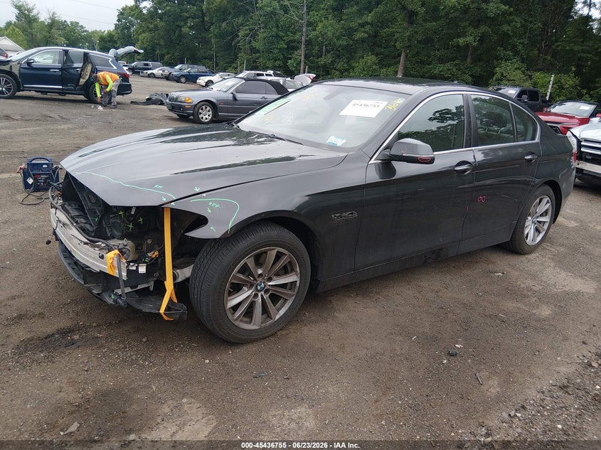 2014 BMW 5er VIN WBA5A7C50ED619455 IAAI salvage auction — FRONT END, Salvage Title, sold $3,200 on 2026-07-29 (photo 2)
