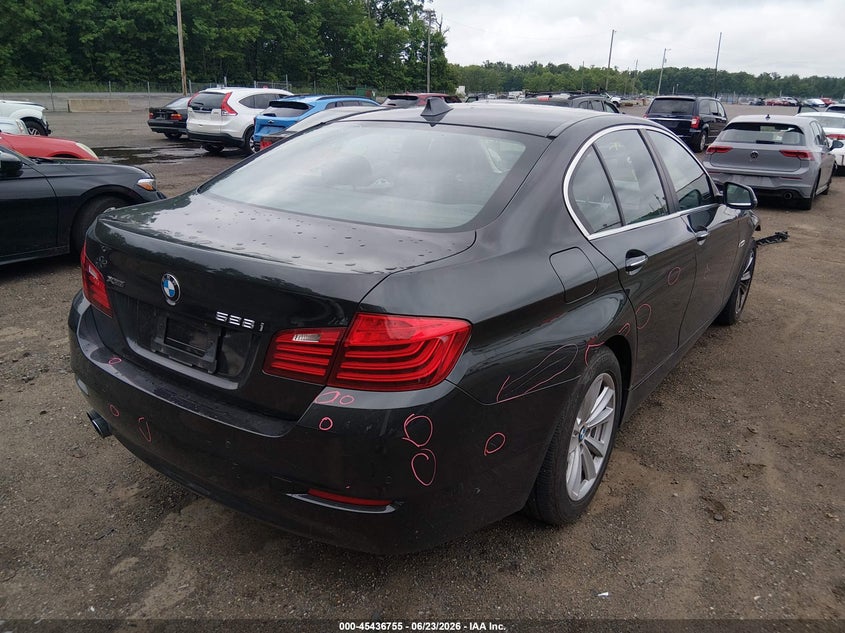 2014 BMW 5er VIN WBA5A7C50ED619455 IAAI salvage auction — FRONT END, Salvage Title, sold $3,200 on 2026-07-29 (photo 4)