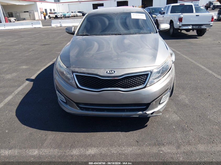 2015 Kia Optima VIN 5XXGR4A62FG470360 IAAI salvage auction — NORMAL WEAR, Clear (Nevada), sold $600 on 2026-07-17 (photo 6)
