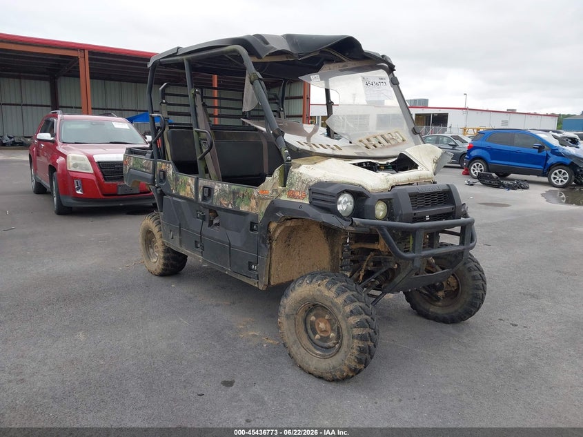 2021 Kawasaki VIN JKBAFSD12MB508665 IAAI salvage auction — FRONT END, Bill Of Sale (Missouri), sold $3,150 on 2026-07-14 (photo 1)