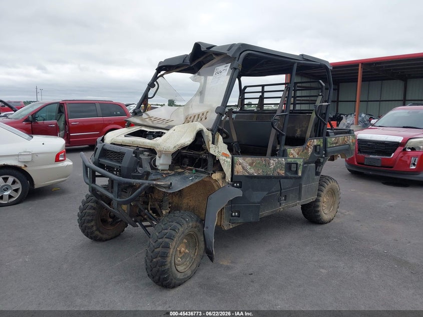 2021 Kawasaki VIN JKBAFSD12MB508665 IAAI salvage auction — FRONT END, Bill Of Sale (Missouri), sold $3,150 on 2026-07-14 (photo 2)